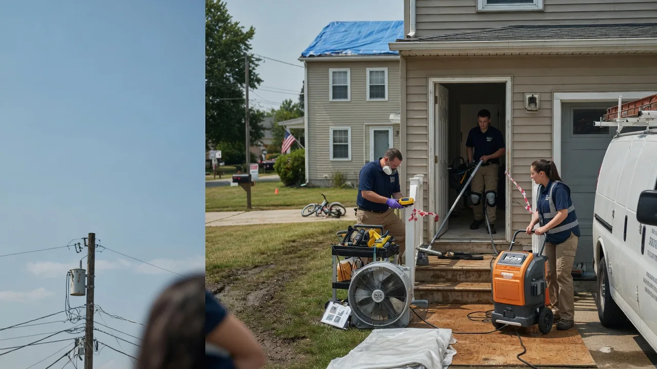Water Damage Repair in Friendsville, PA near me